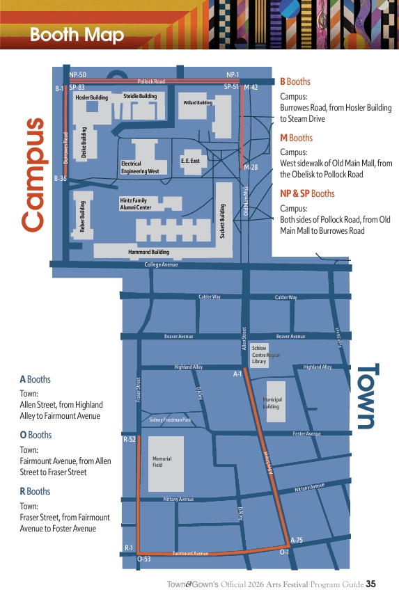 2026 Booth Map