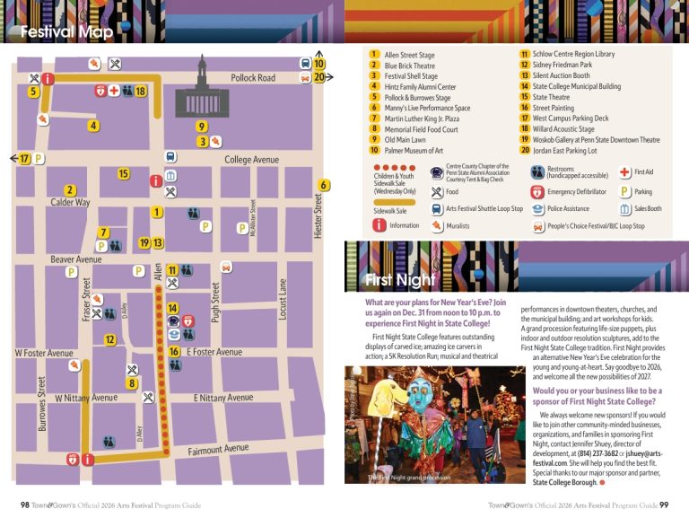 2026 Festival Map